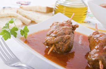 Involtini alla pizzaiola