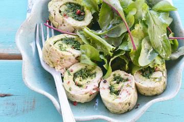 Involtini di pollo alle erbe
