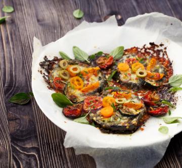 Melanzane al forno profumate