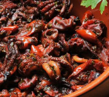 Moscardini al forno