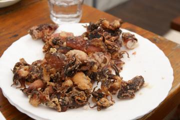 Moscardini fritti