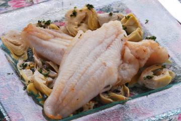 Orata con carciofi