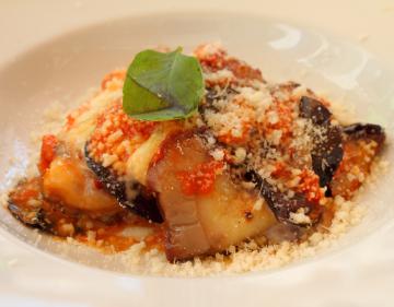 Parmigiana ai frutti di mare