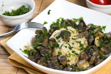Pollo ai funghi