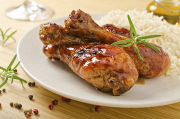 Pollo caramellato