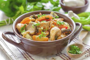 Pollo con carote