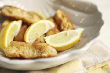 Pollo fritto al limone
