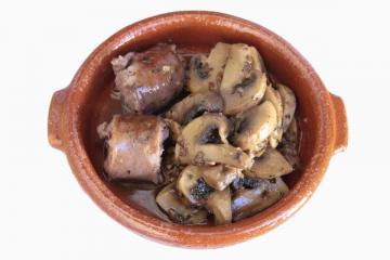 Salsiccia e funghi