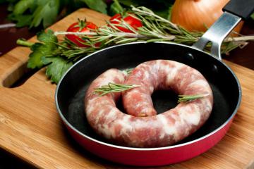 Salsiccia in padella