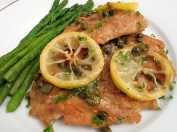 Scaloppine agli asparagi