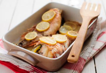Scorfano al forno