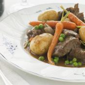 Agnello con piselli