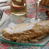 Arrosto in salsa di noci