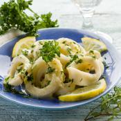 Calamari al limone