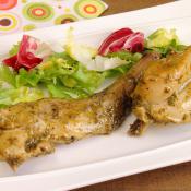 Coniglio in bianco