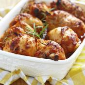 Cosce di pollo al forno