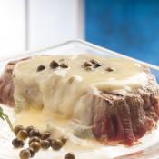 Filetto al pepe verde
