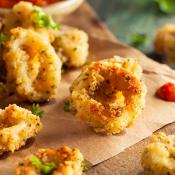 Fritto di calamari agli aromi