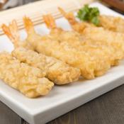 Gamberi in pastella