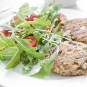 Hamburger di salmone