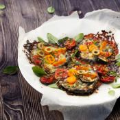 Melanzane al forno profumate
