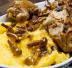 Coniglio con funghi