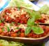 Melanzane ripiene senza carne