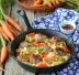 Polpettine con verdure saltate