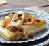 Porri caramellati con frutta secca