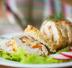 Rotolo di pollo ripieno