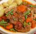 Spezzatino di agnello con verdure primaverili