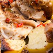 Petto di pollo con patate