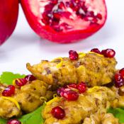Pollo al melograno