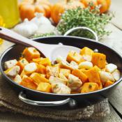 Pollo alla zucca