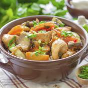 Pollo con carote