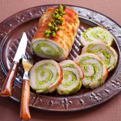 Rollata di tacchino al pistacchio