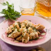 Salmone alle mandorle