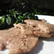 Scaloppine al vino bianco
