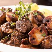 Spezzatino con funghi