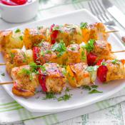 Spiedini di pollo