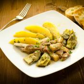 Straccetti ai carciofi