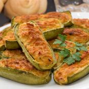 Zucchine ripiene di carne
