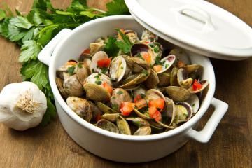 Zuppa piccante di vongole